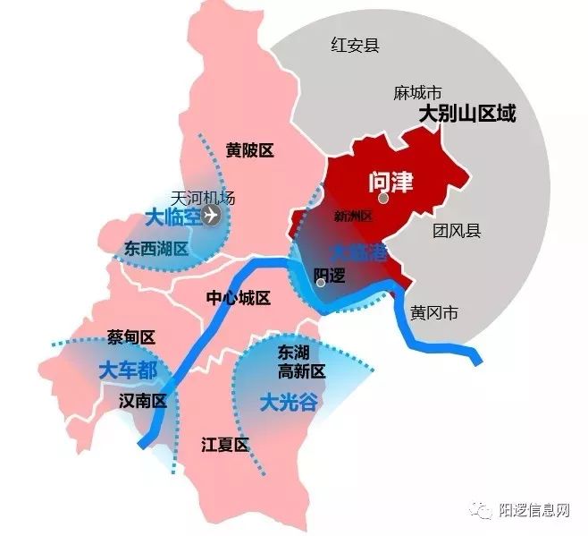 产业港相关服务支持 发展动力 新 洲 新洲区,武汉市新型城区,位于