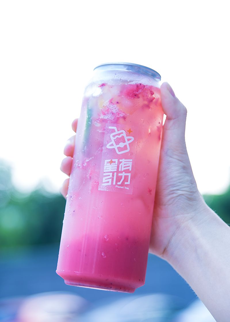 福州本夏末zui黑马的"易拉罐"奶茶!星空主题怕是酷到没朋友!