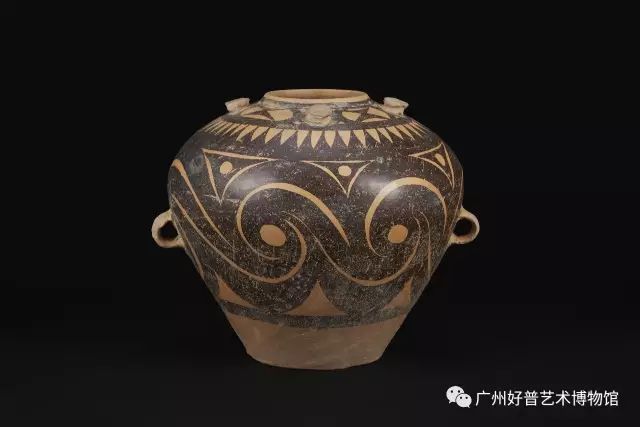 好普艺术博物馆藏品欣赏远古彩陶之漩涡纹二