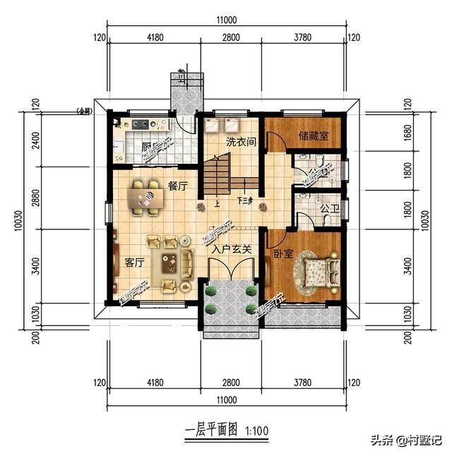 建房说5款农村自建房现代风格别墅图纸