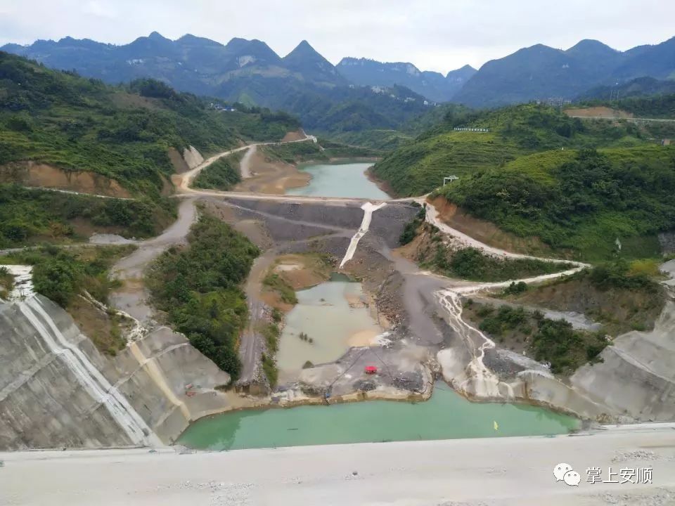 在建的黄家湾水库