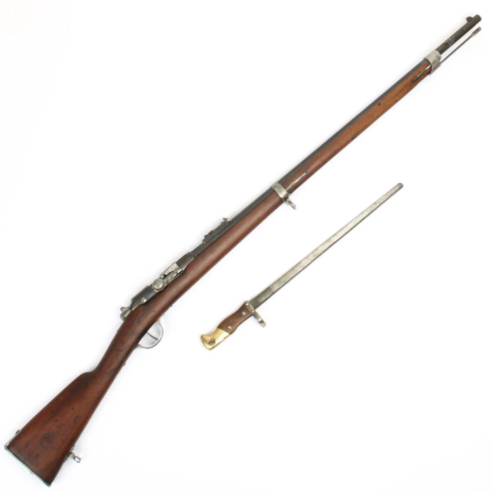 1880年,当时也正好是明治十三年,被称之为村田十三式的步枪问世