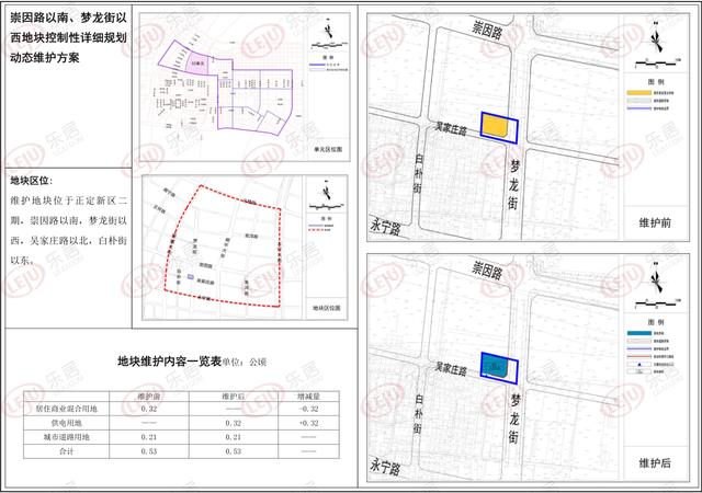 正定2宗地块调规居住用地减少5亩涉及正定新区二期地块