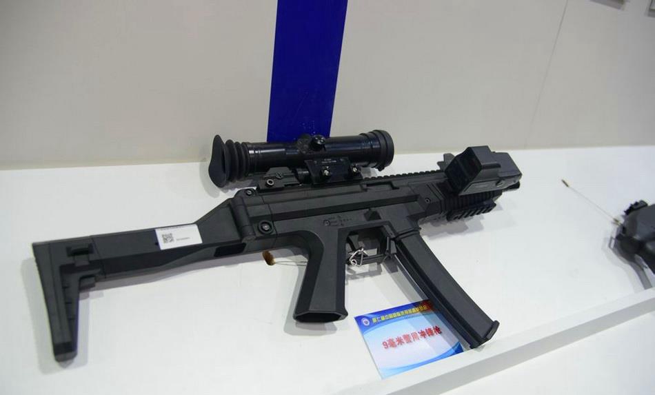 "长风"研究所推出,国产新型9毫米警用冲锋枪!