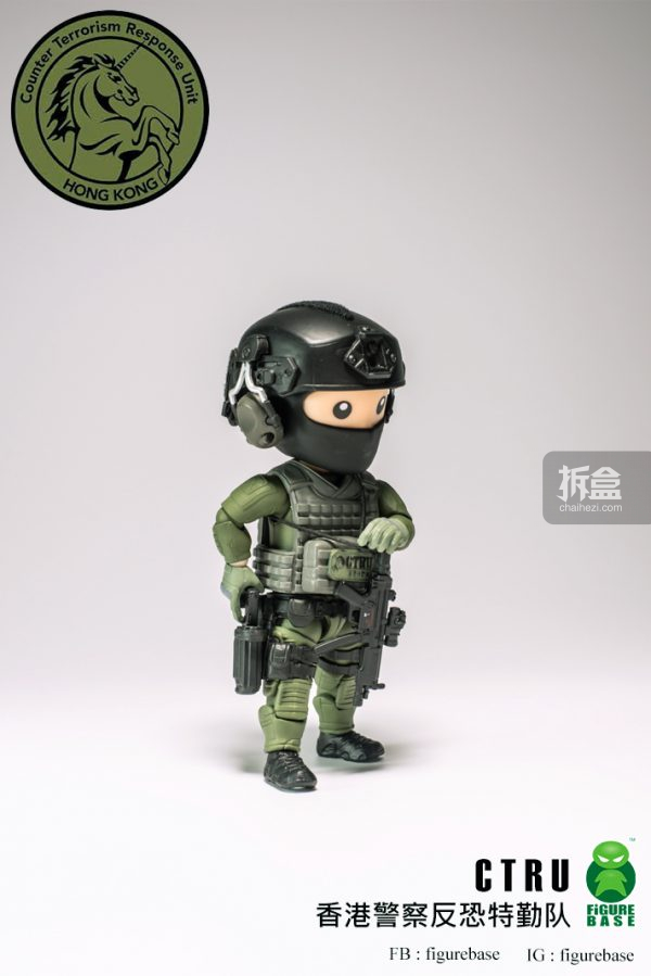 FigureBase CTRU 香港警察 反恐特勤队