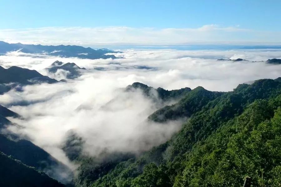 云雾山鬼谷岭位于石泉县城东北22公里的云雾山顶
