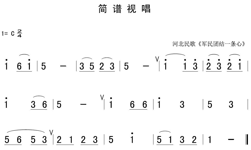 星星简谱视唱_视唱简谱(2)