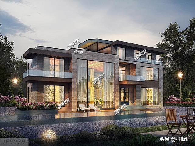 当代 科技住宅 建房说|5款现代风别墅,都是爆款新户型,总有一栋适合你