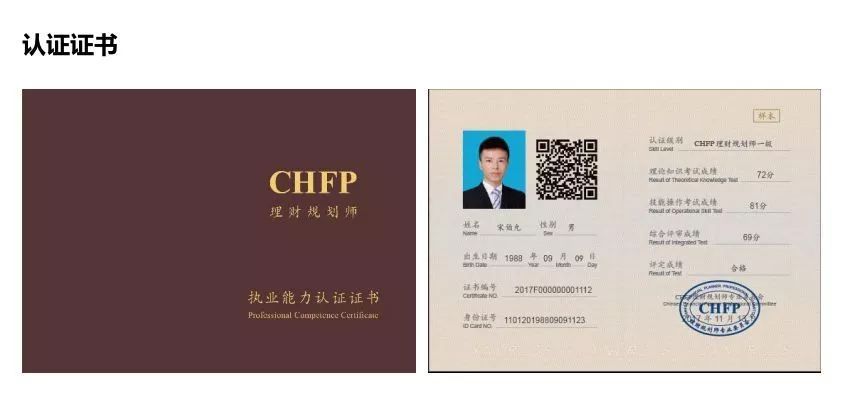 关于chfp理财规划师执业能力认证考试2019年11月全国统考的通知