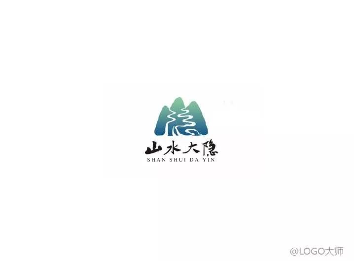 山水元素logo设计合集鉴赏!