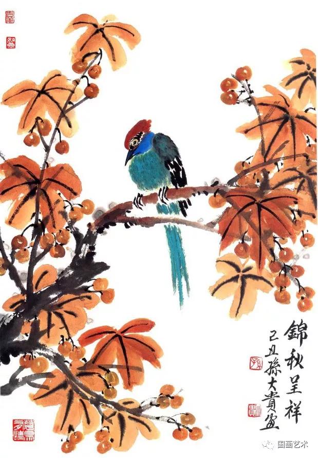78.梧桐 栗头蜂虎鸟