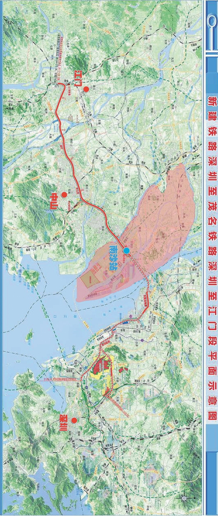 南沙站将设14座站台30条线,未来至深圳机场最快仅需12