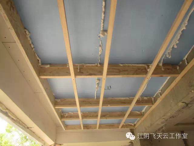 装修贴士吊顶隔热建议采用加厚保温板处理