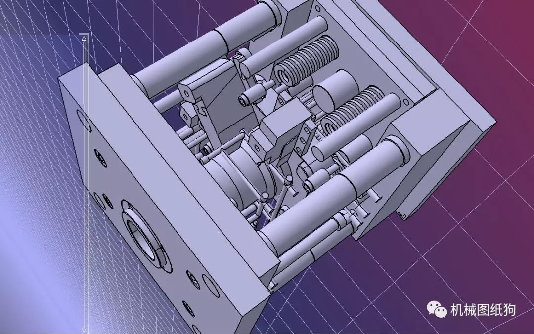 【工程机械】一套完整的塑料件模具3d图纸 stp格式