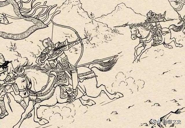 三国913:赵云宝刀不老,枪挑一将后又箭射一将,警告司马懿