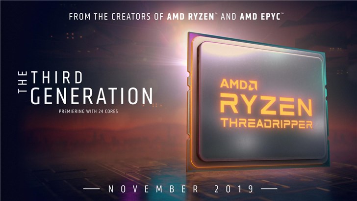 AMD正式“官宣”：Ryzen93950X/线程撕裂者3000延至11月上市