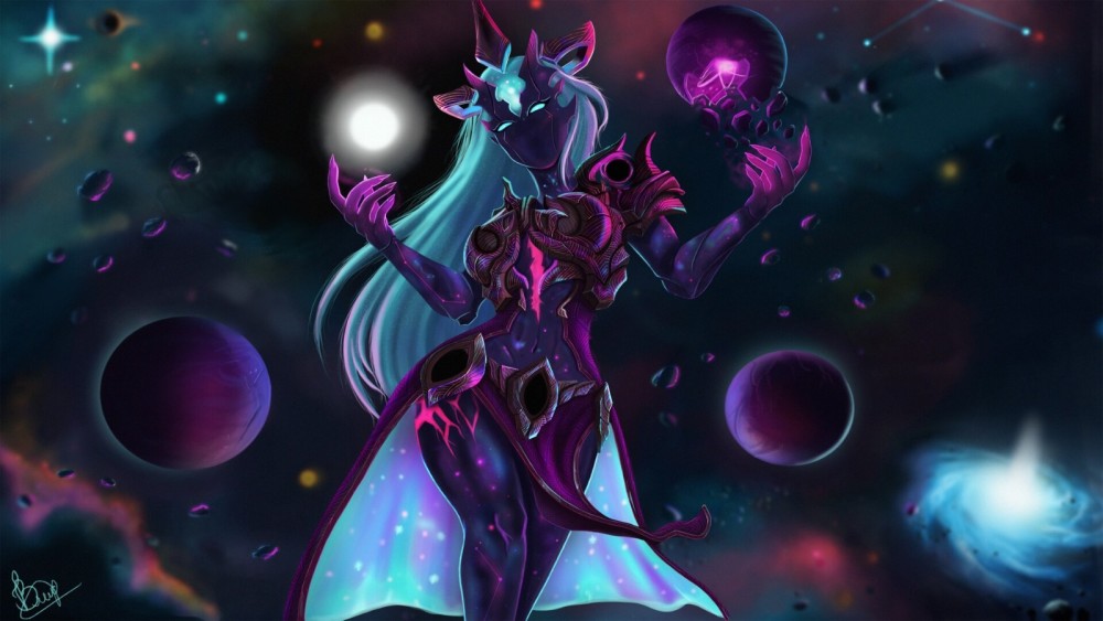 英雄联盟:大神绘制死兆星系列的三个皮肤,酷到爆!