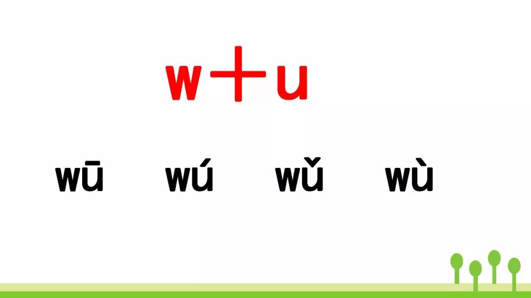 声母y,韵母i,两人站一起,就是音节yi.