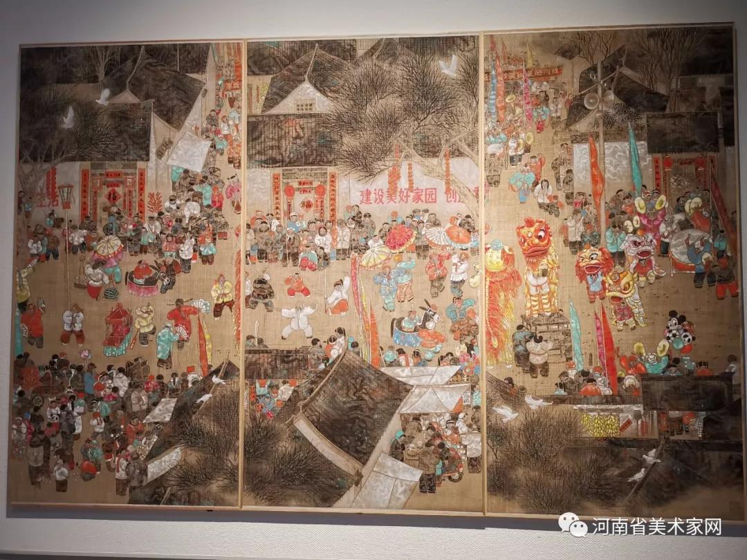 第十三届全国美术作品展壁画展在河南省美术馆隆重开幕