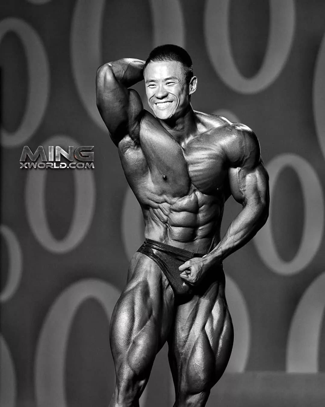 陈康，绝对是最该被关注的肌肉男，首次奥赛就开创中国健美新历史