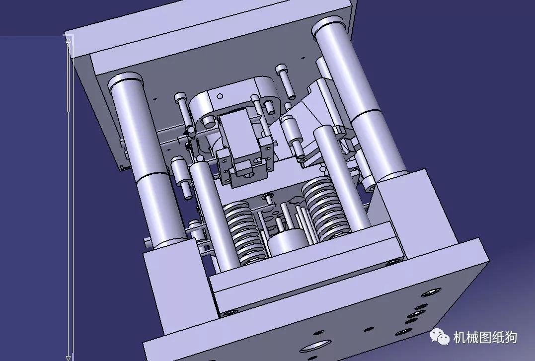 【工程机械】一套完整的塑料件模具3d图纸 stp格式