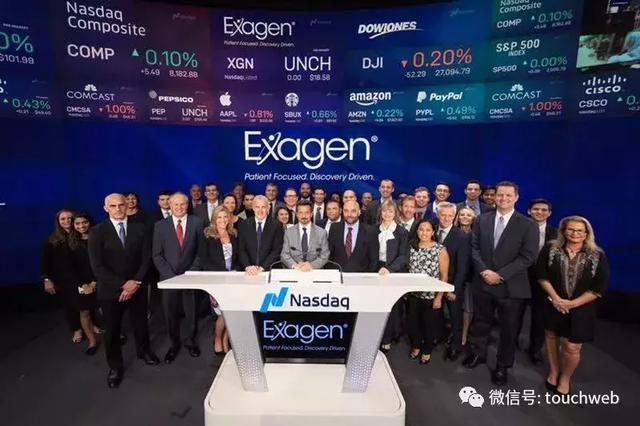 医药企业Exagen美国上市：首日上涨32%市值2亿美元
