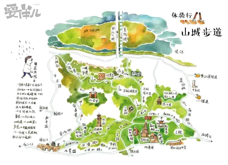 步行, 观察,去发掘重庆城的过去,然后手写,手绘,去 记录和 展望重庆