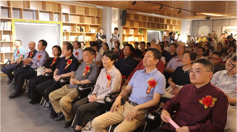 崔树强书法作品展暨崔树强新书首发式在古美艺术中心开幕