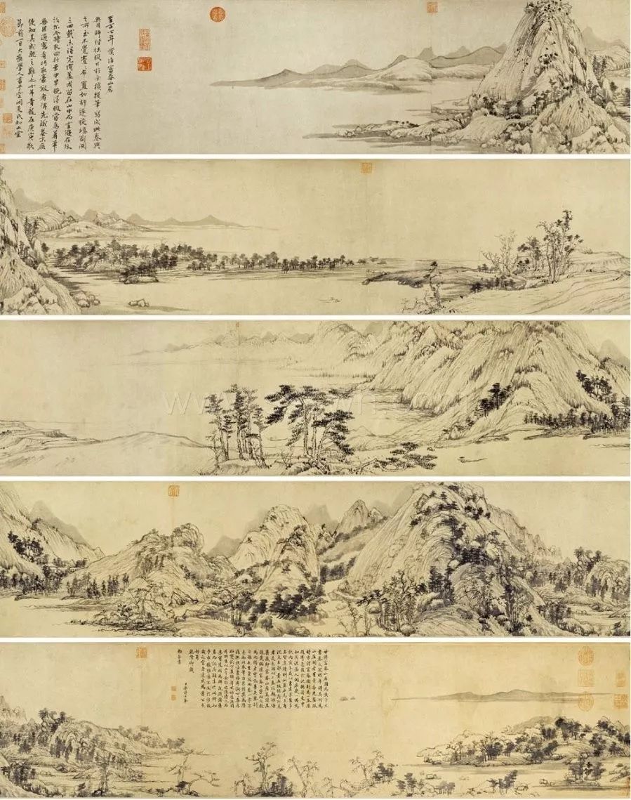 中国传世山水画集_搜狐网