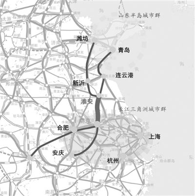 21日江苏宁淮铁路开工 4年后南京淮安1小时通达