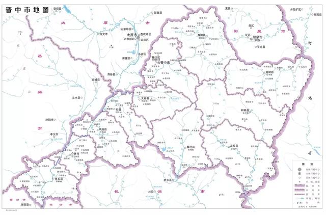 晋中市地图