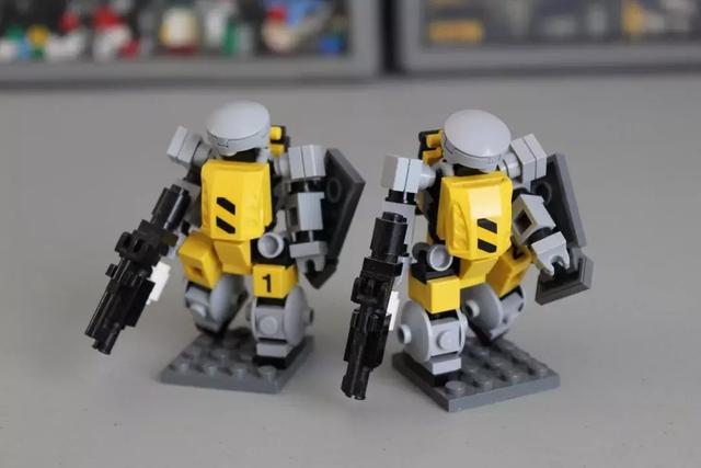 lego乐高moc作品欣赏:钢铁侠胸像及其他