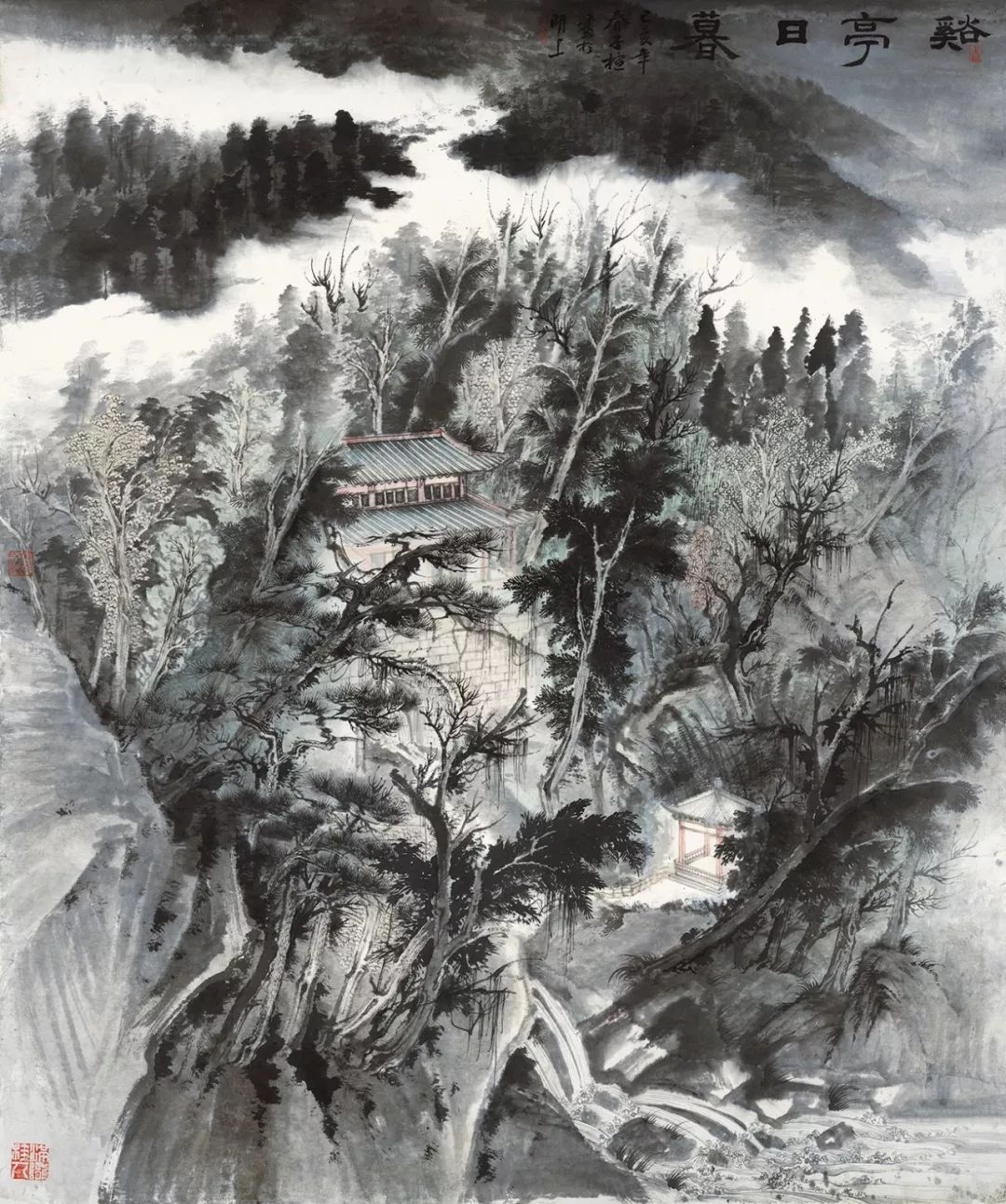 中国画学院 水墨人物 指导教师:王晓辉 197x140cm 指导老师:尉晓榕