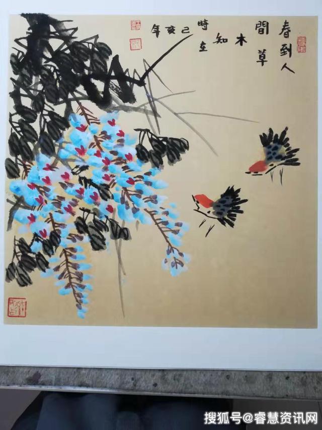 著名花鸟画家王炳恩绘画作品选