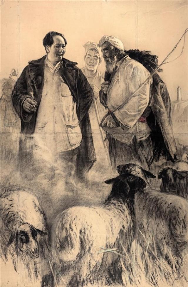 书画名家:黄土地深处的记忆 刘文西经典画作欣赏