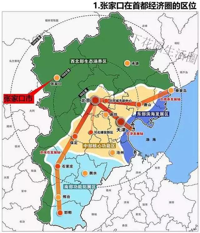 下花园区地处河北省西北部,张家口东南部 地理坐标介于北纬40°29'