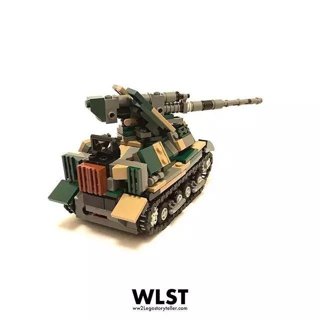 wlst sdkfz222: german recon light vehicle作者:ww2 lego story