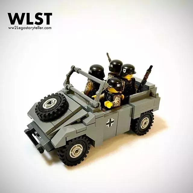 lego乐高moc作品欣赏:wlst二战经典战车