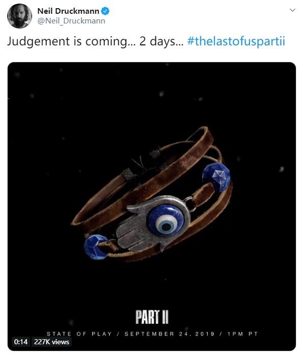 审判将至《最后的生还者2》公开艾莉手环宣传图