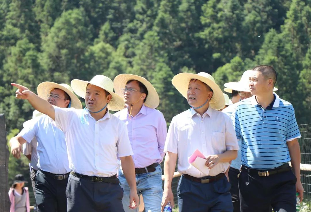 处长,福建师范大学地理学院黄志群教授,黄裕虎副院长,吴福忠副院长