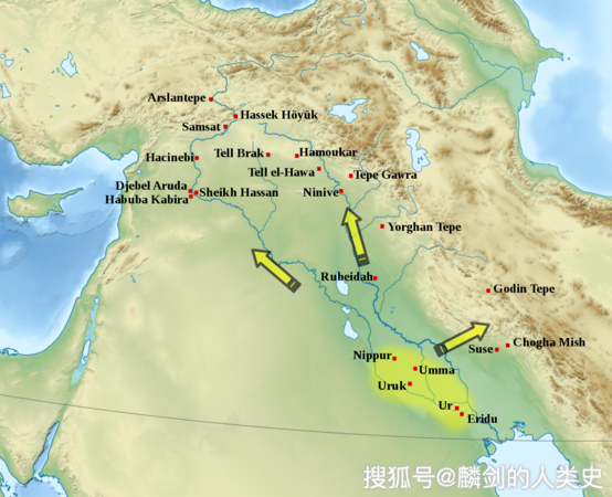【看地图说古国】003苏美尔古代城邦:乌鲁克(上)