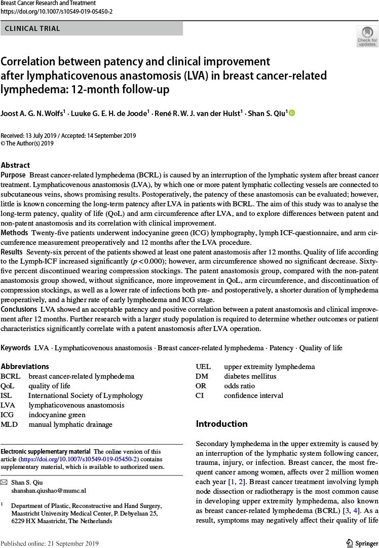 conclusions: lva showed an acceptable patency and positive