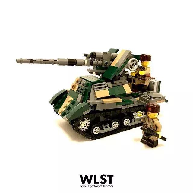 wlst sdkfz222: german recon light vehicle作者:ww2 lego story