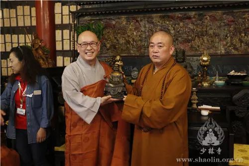 韩国佛教曹溪宗曹溪寺圣地巡礼团参访少林寺