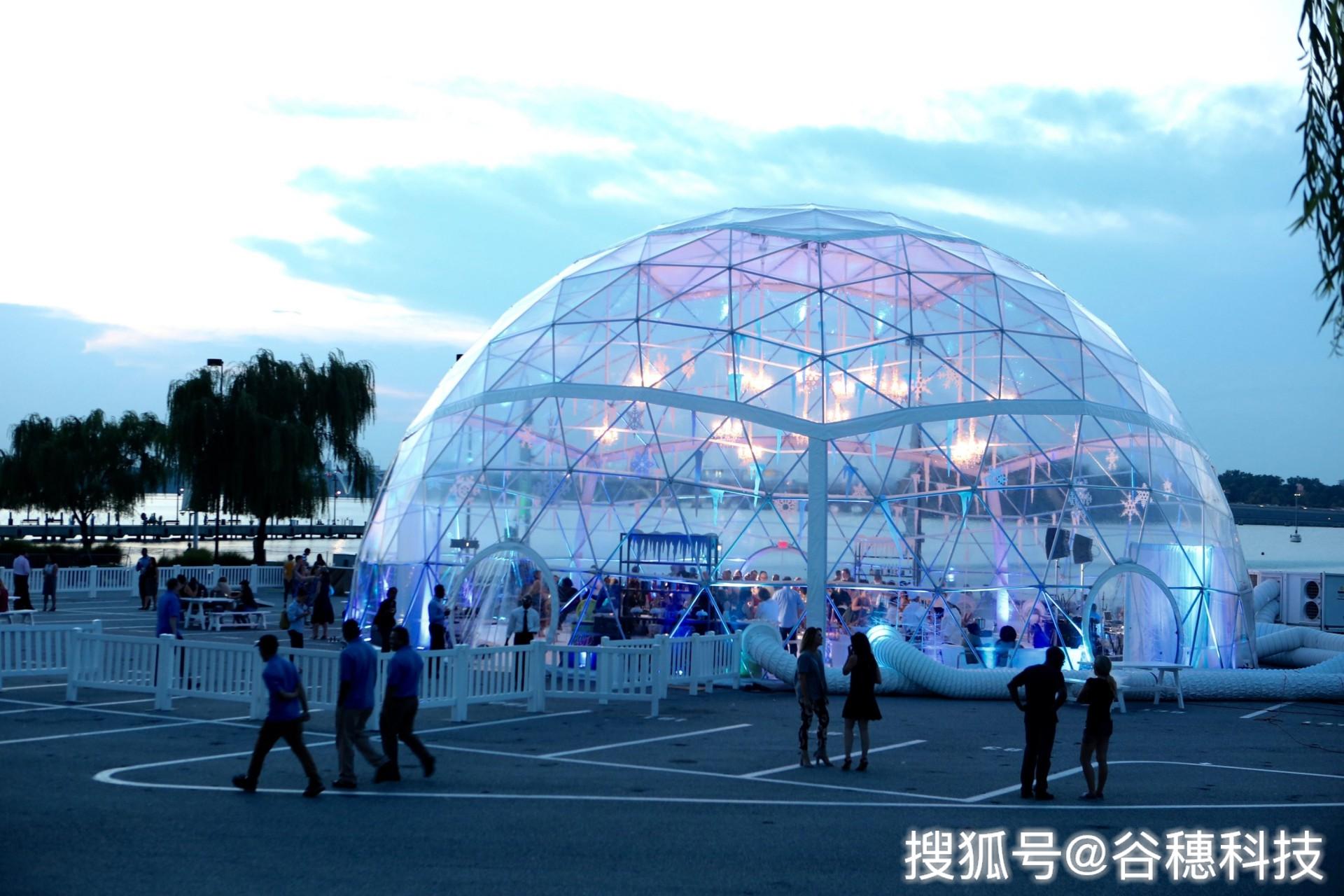 户外大型球型帐篷