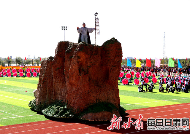 甘肃民勤首届苏武沙羊节启幕(图)