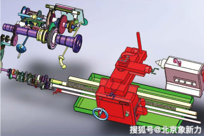 齿轮箱拆解动态展示