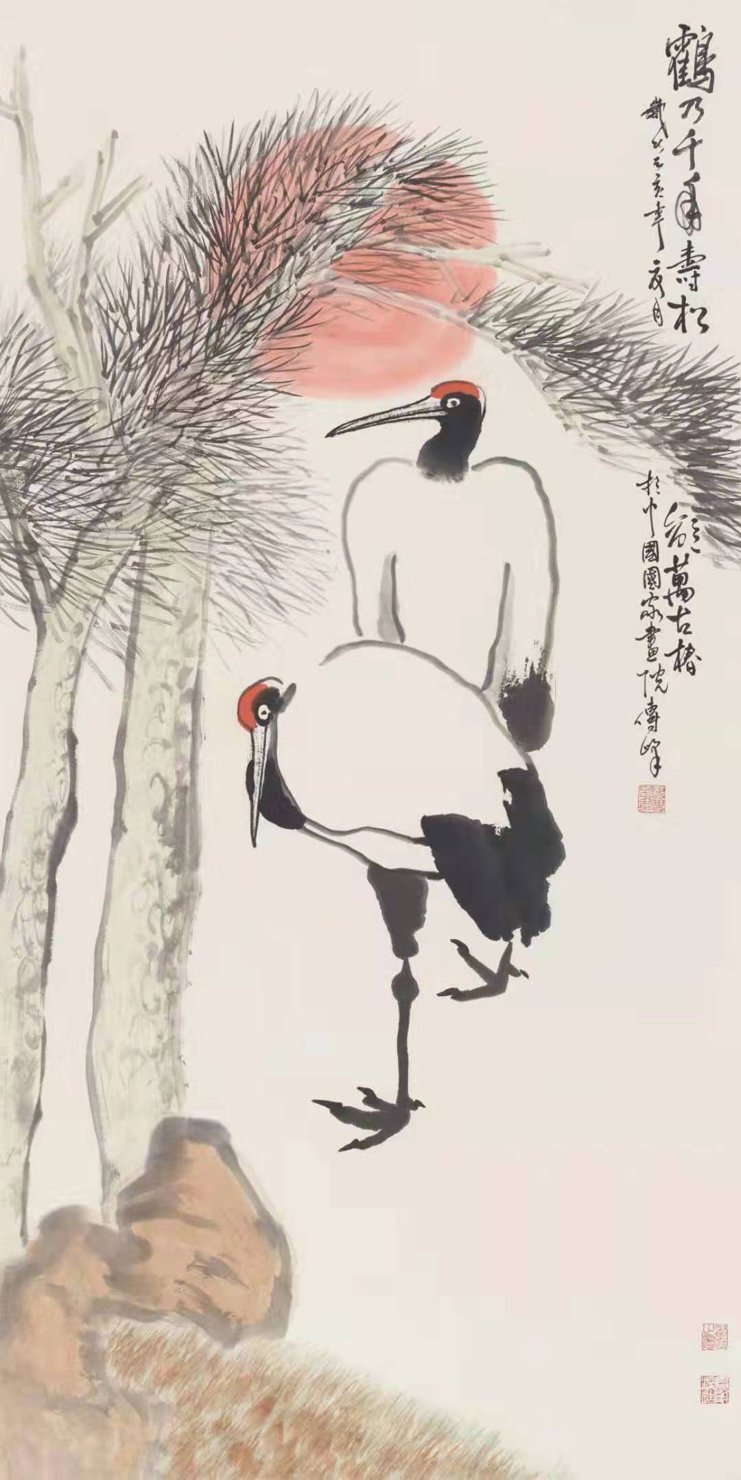 悟道与畅神著名画家段传峰作品赏析