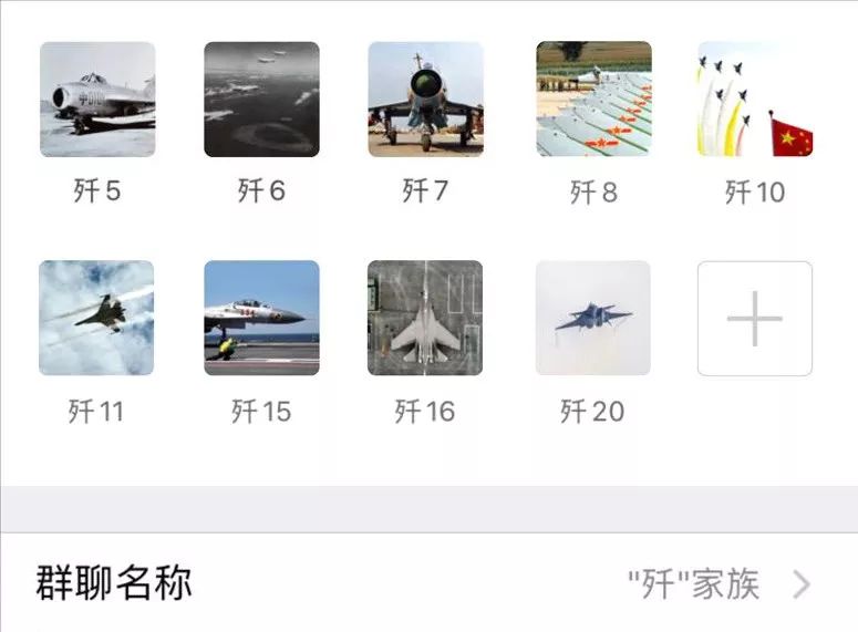 中国飞机家族微信群