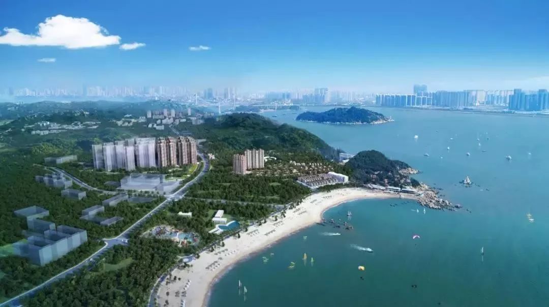 保辉·海悦城位于为濠江区东湖湾内核心(海悦度假村用地),总建筑面积